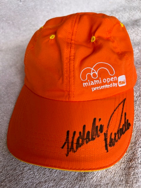 Kati's Signed Hat from the Miami Open